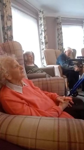 Video post from Collingwood Court care home.