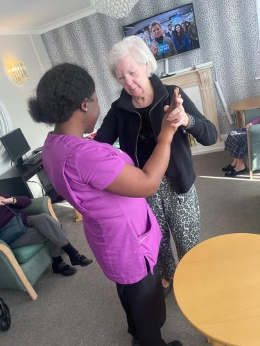 Carousel post from Collingwood Court care home.