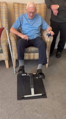 Video post from Collingwood Court care home.