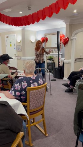 Video post from Collingwood Court care home.