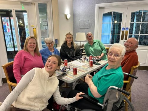 Carousel post from Collingwood Court care home.