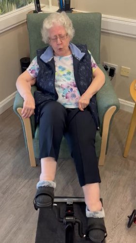 Video post from Collingwood Court care home.