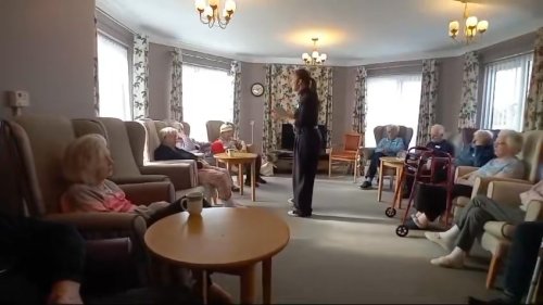 Video post from Collingwood Court care home.