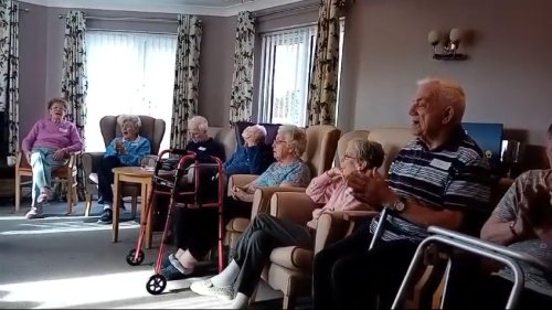 Video post from Collingwood Court care home.