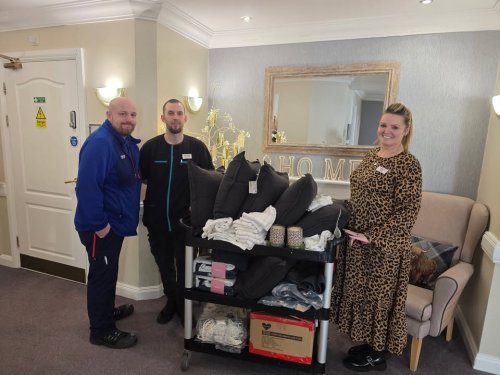 Carousel post from Collingwood Court care home.