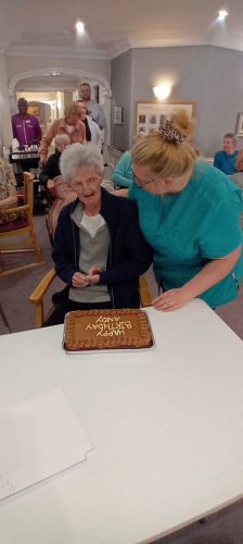 Carousel post from Collingwood Court care home.