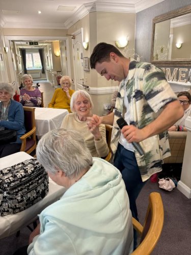 Carousel post from Collingwood Court care home.