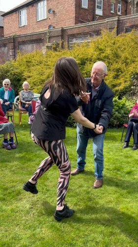 Video post from Collingwood Court care home.