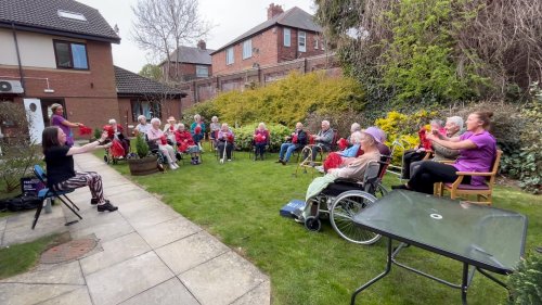 Video post from Collingwood Court care home.