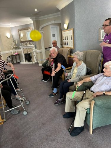 Carousel post from Collingwood Court care home.