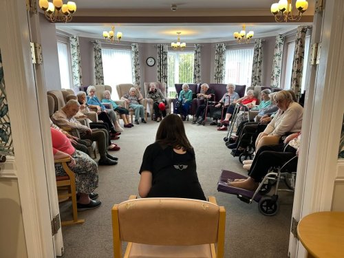 Carousel post from Collingwood Court care home.
