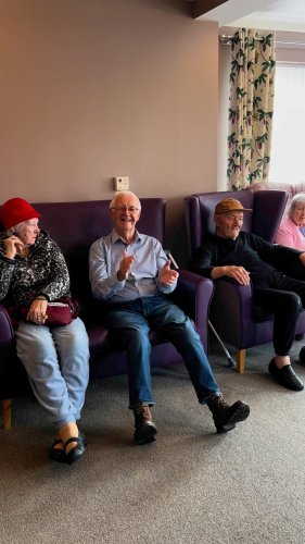Video post from Collingwood Court care home.