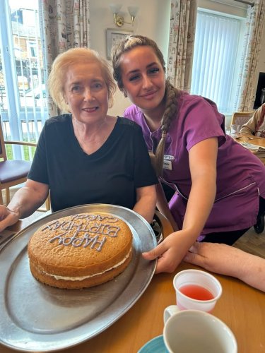 Carousel post from Collingwood Court care home.