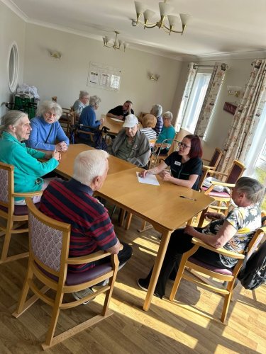 Carousel post from Collingwood Court care home.