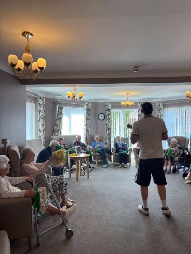 Carousel post from Collingwood Court care home.