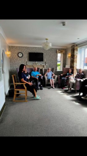 Video post from Collingwood Court care home.