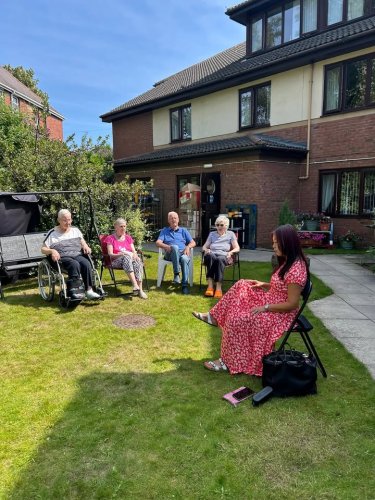 Carousel post from Collingwood Court care home.