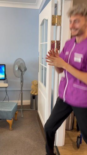 Video post from Collingwood Court care home.