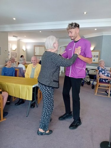 Carousel post from Collingwood Court care home.