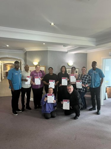 Photo post from Collingwood Court care home.