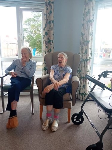 Carousel post from Collingwood Court care home.