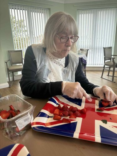 Carousel post from Collingwood Court care home.