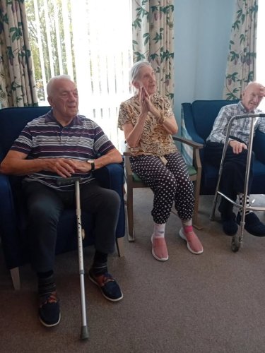 Carousel post from Collingwood Court care home.