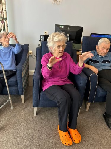 Carousel post from Collingwood Court care home.