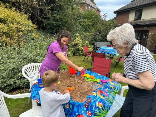 Carousel post from Collingwood Court care home.