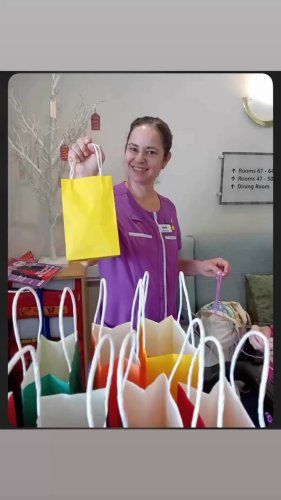 Video post from Collingwood Court care home.