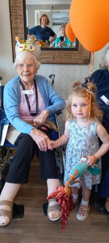 Carousel post from Perry Manor Care Home.