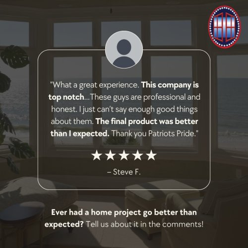 Photo post from patriotspridewindows.