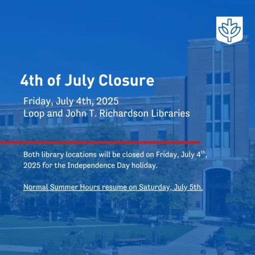 Photo post from depaul_library.