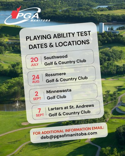 Photo post from pgaofmanitoba.