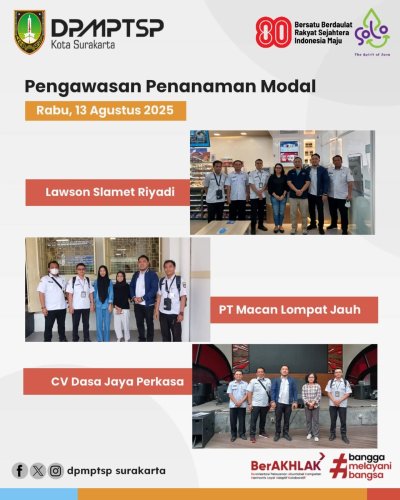 Photo post from dpmptsp.surakarta.