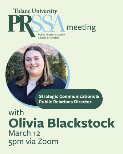 Photo post from tulane.sopa.media.and.design.