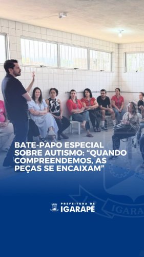 Video post from prefeituradeigarape.