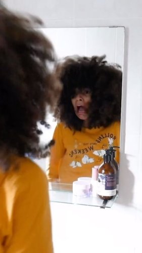 Video post from mixedchickshair.