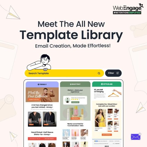Carousel post from webengage.