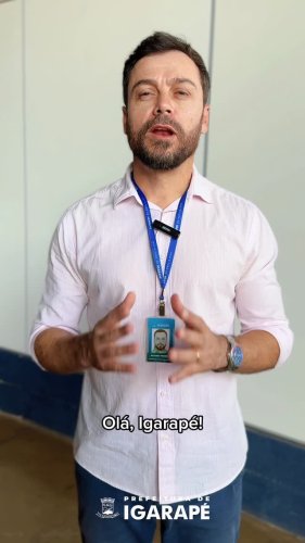 Video post from prefeituradeigarape.