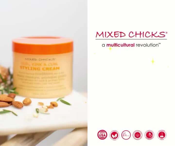 Video post from mixedchickshair.