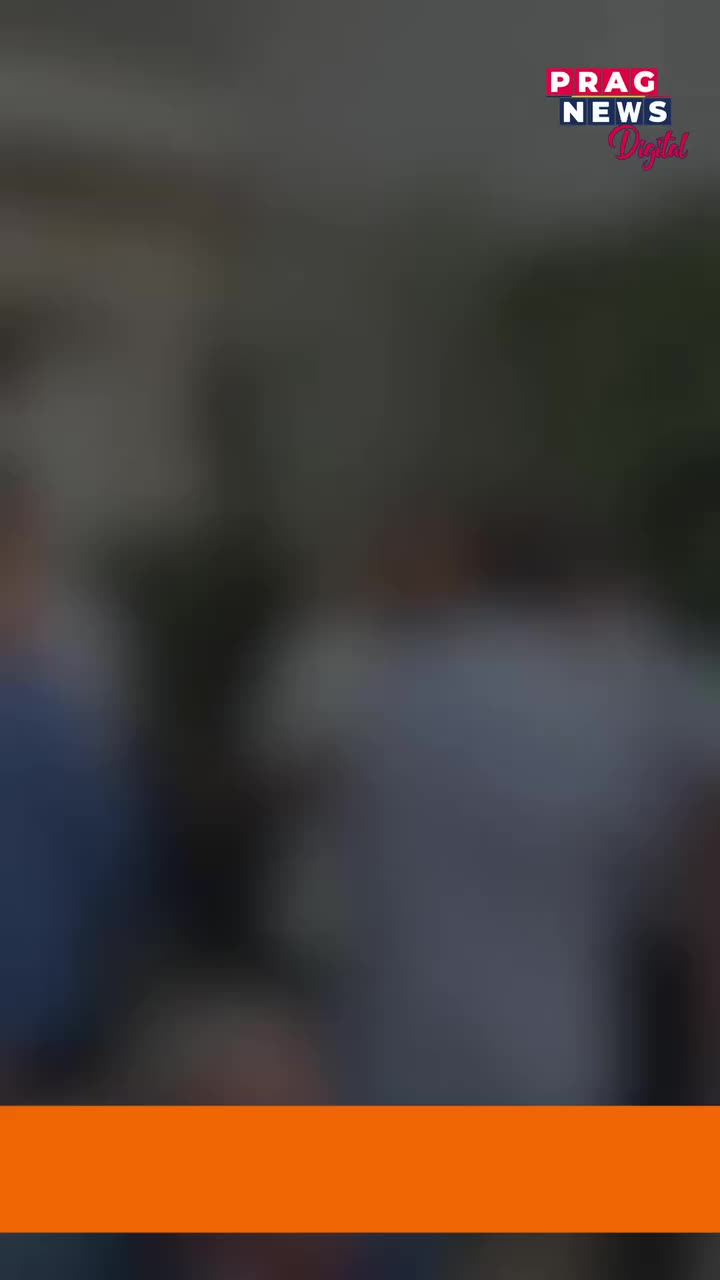 Video post from pragnewsofficial.