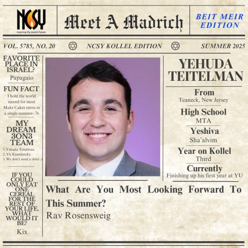 Photo post from ncsykollel.