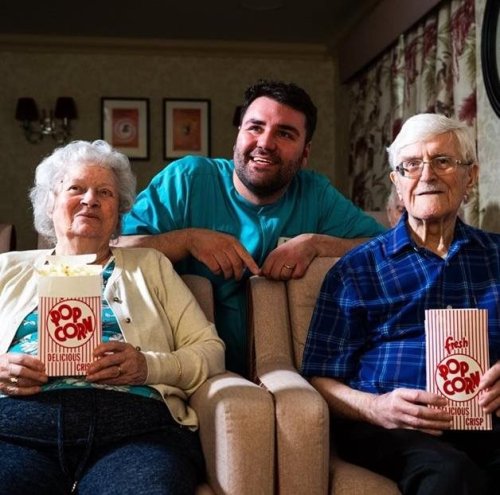 Photo post from Buchanan Court care home.