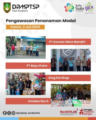 Photo post from dpmptsp.surakarta.