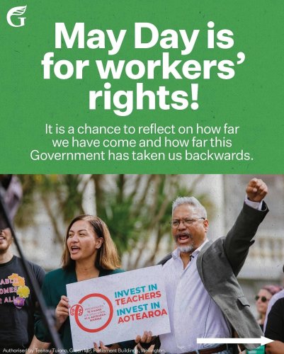 Carousel post from nzgreenparty.