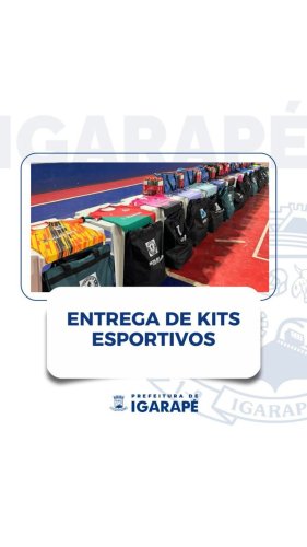 Video post from prefeituradeigarape.