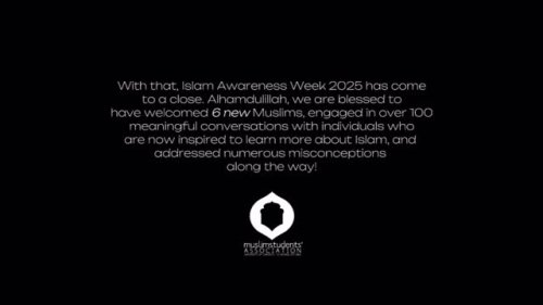 Video post from uoftmsa.