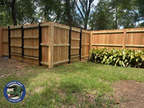 Carousel post from loosianafenceandpatios.