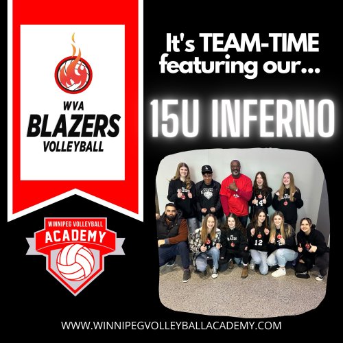 Photo post from blazersvolleyballacademy.